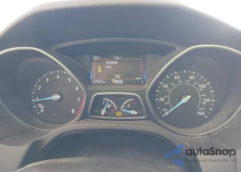 2018 Ford Focus Titanium из США, поврежденный, VIN 1FADP3J26JL288269